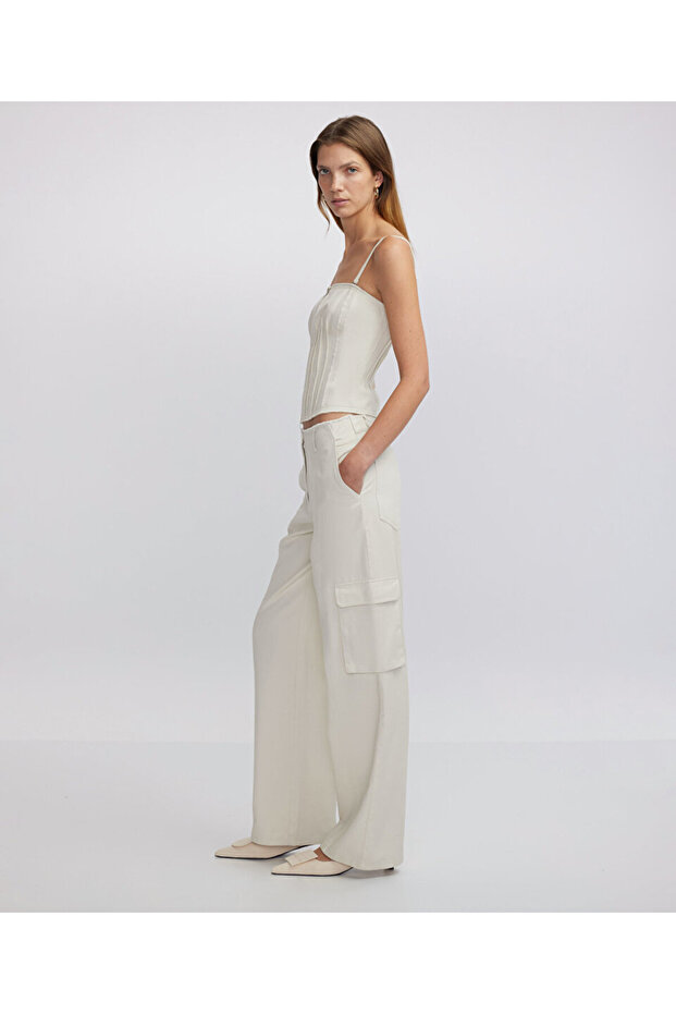 Non denim kargo pantolon - 6