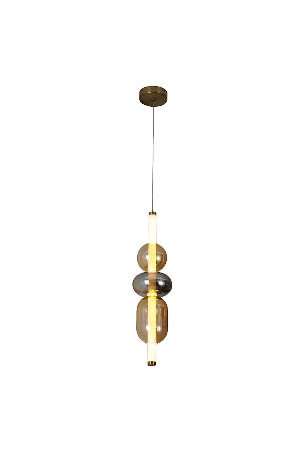 Olca 12 Watt Tekli Gold Modern Tekli Sarkıt Avize - 2