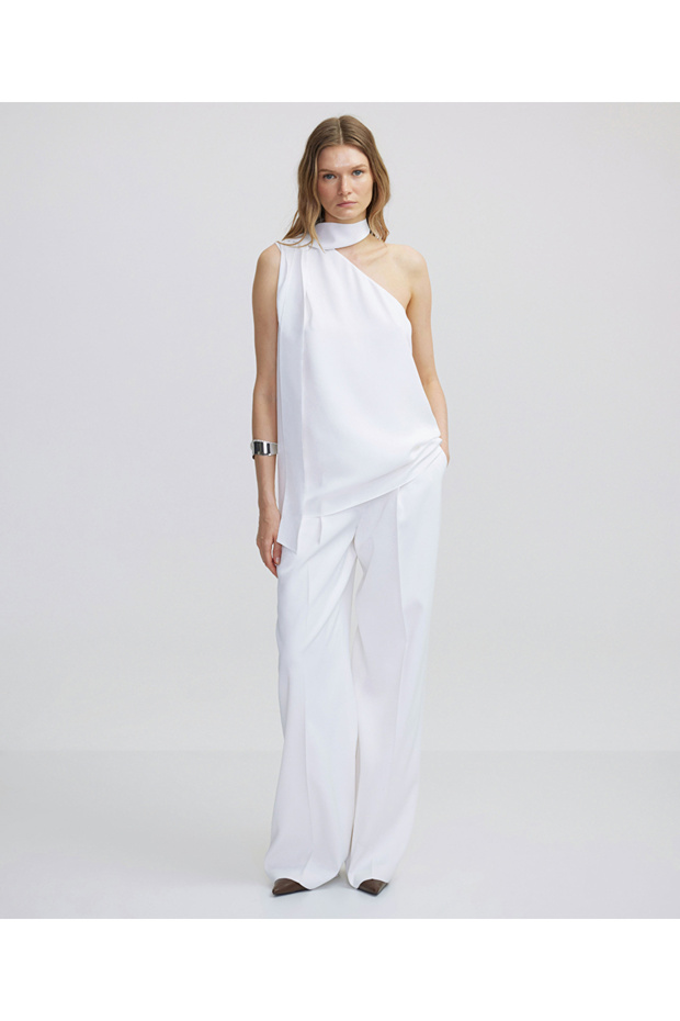 Fular efektli bluz - 1