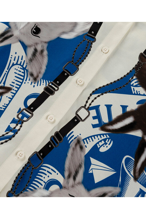 GÖRSEL BASKILI GÖMLEK - 4