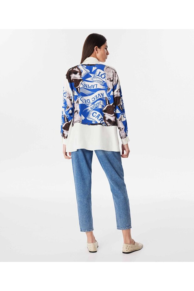 GÖRSEL BASKILI GÖMLEK - 6