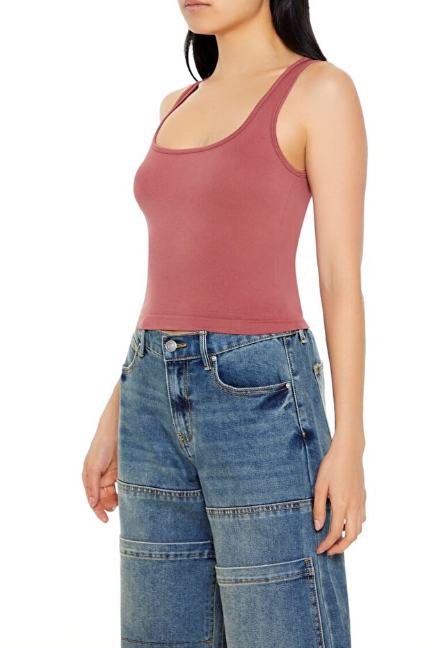 Dikişsiz Crop Atlet - 1