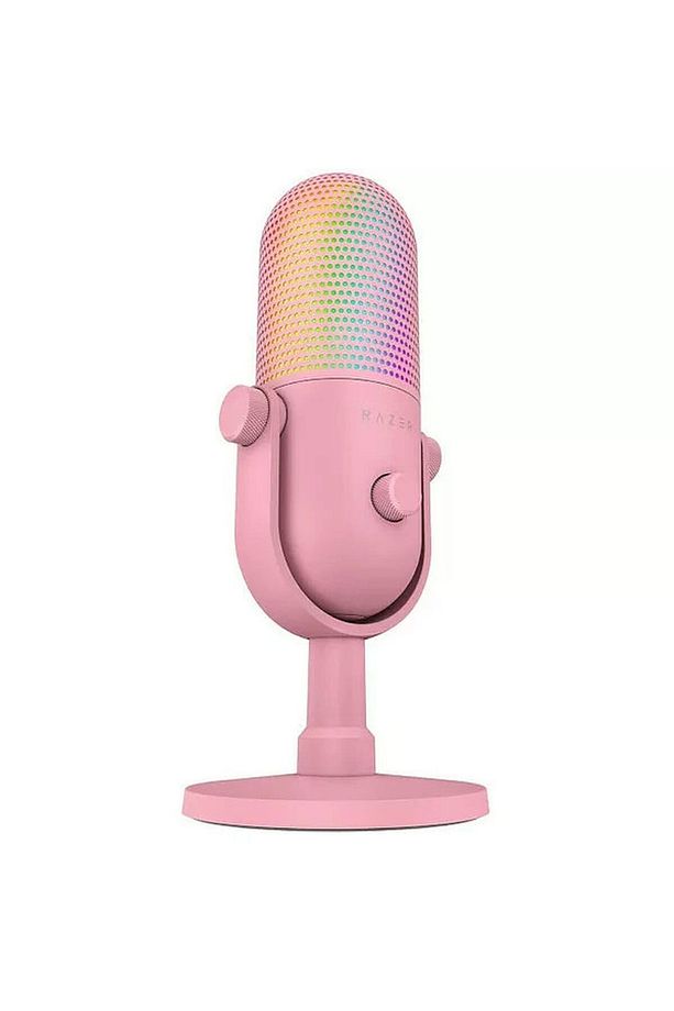 Seiren V3 Chroma RGB Mikrofon Pembe RZ19-05060300-R3M1 - 4