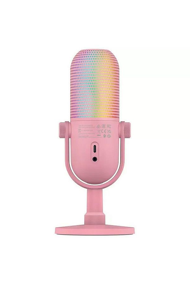 Seiren V3 Chroma RGB Mikrofon Pembe RZ19-05060300-R3M1 - 2