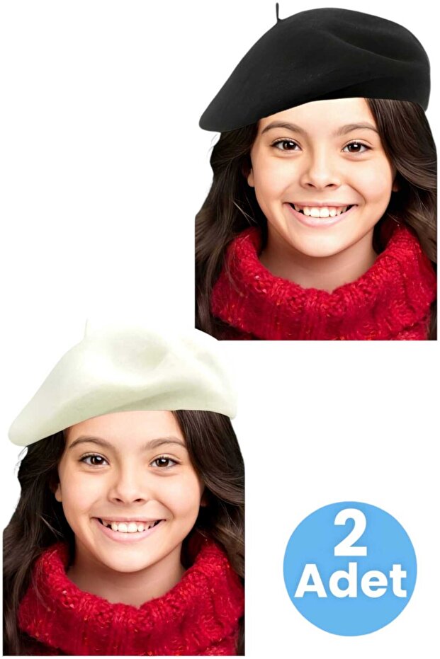 Детска барета от 2 бр - 5