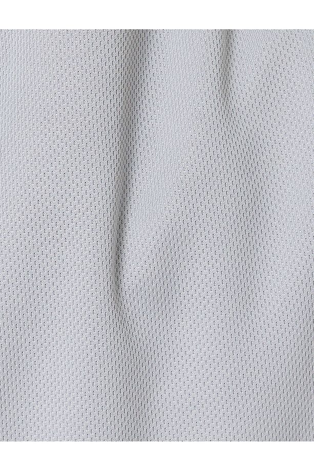 Spor Şort Bermuda Slogan Baskılı Beli Bağcıklı Cep Detaylı - 6