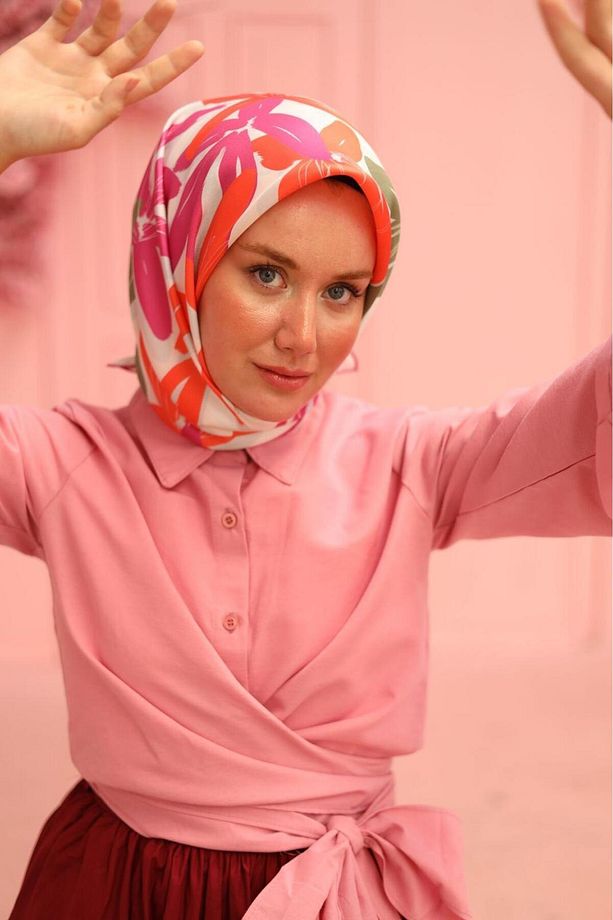 Twill İpek Eşarp 11439-16 - 3