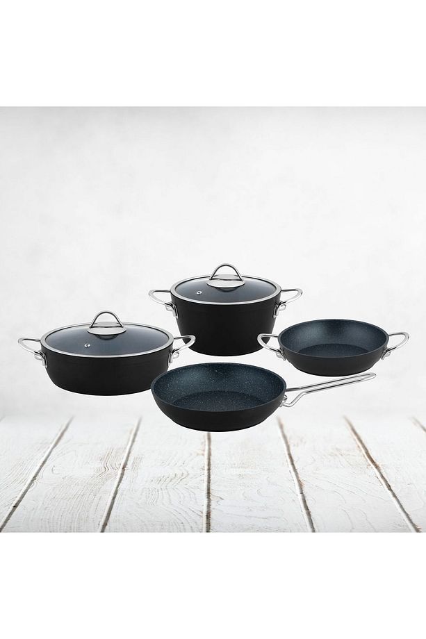 Midi Mix 6 Parça Granit Tencere Seti Rc410s - 1