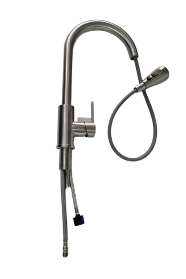 Inox Spiralli Mutfak Eviye Batarya - 5