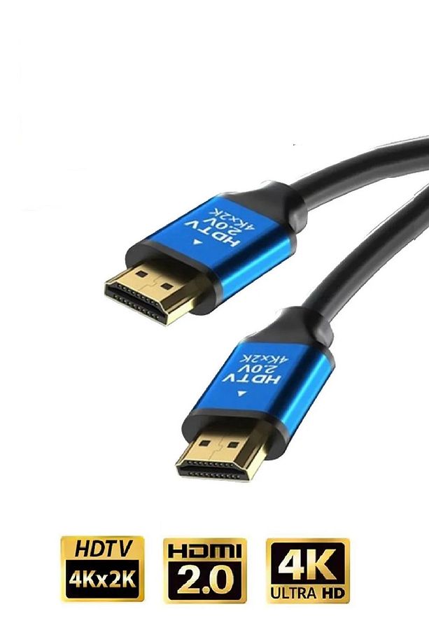 4K 2.0V HDMI KABLO ULTRA HD PREMIUM Yüksek Hız ve Netlikte Aktarır (3 Metre) - 2