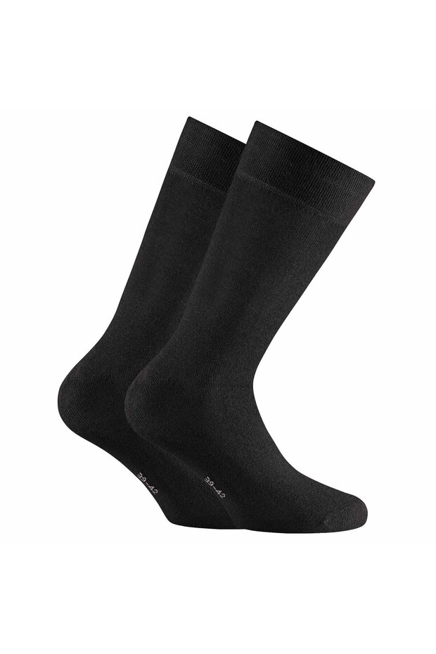 Basic Unisex Socken, 2er Pack - Bambus, Kurzsocken
