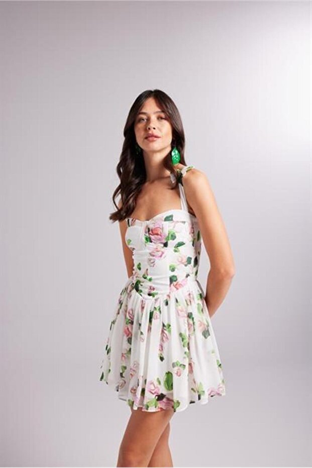 Esther Elbise Beyaz - 4