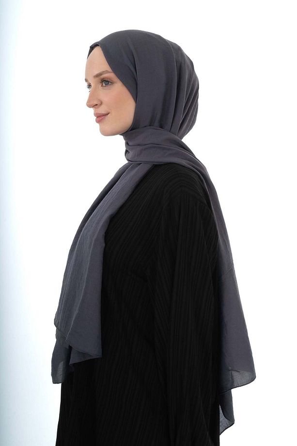 Soft Pamuk Şal Antrasit - 5