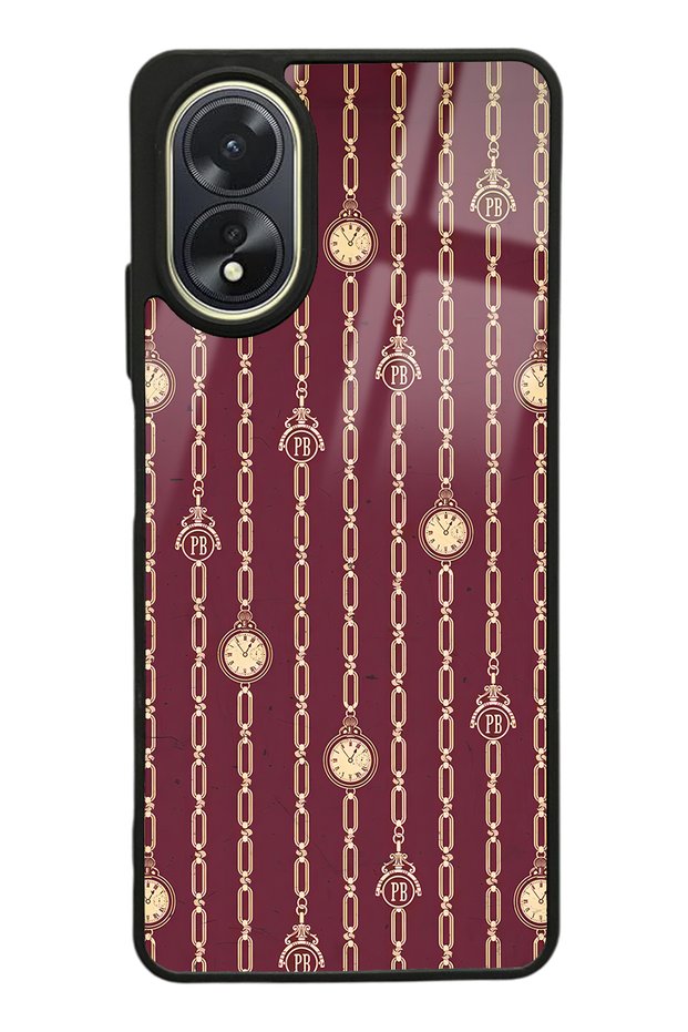 Oppo A38 Peaky Blinders Wallpaper Design Glossy Phone Case