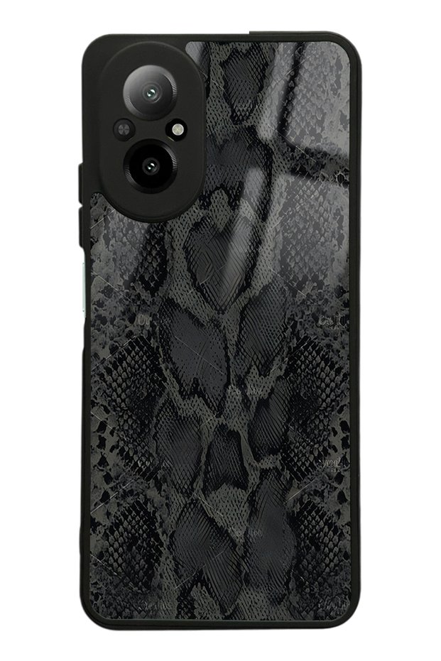Oppo Realme 12 Lite Snake Skin Design Glossy Phone Case