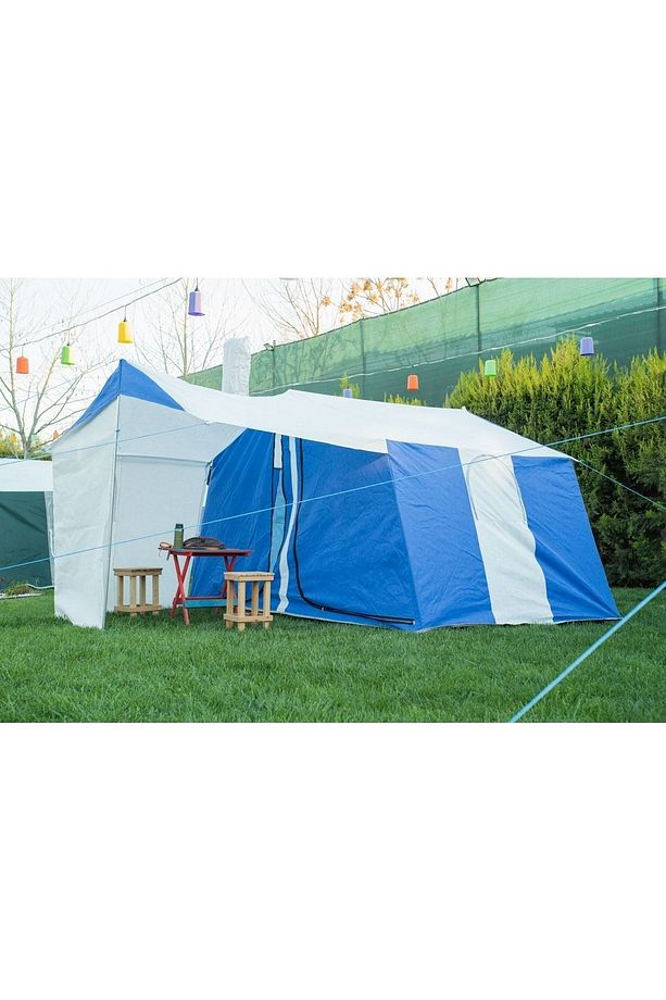 Zeycamping 3 Oda Mutfaklı Aile Kamp Ormancı Depo Dağcı Şantiye 10 Kişilik Çadır - 4