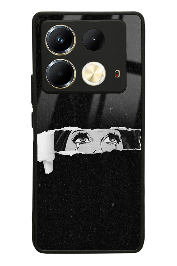 Infinix Note 40 Eyes Design Glossy Phone Case