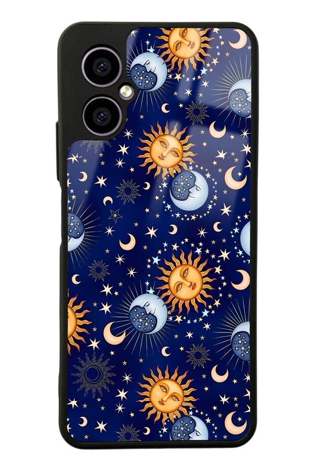 Omix X3 Moon Sun Pajama Design Glossy Phone Case