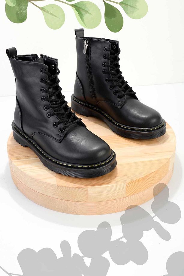 Siyah Kadın Bot & Bootie K02836000409 - 1