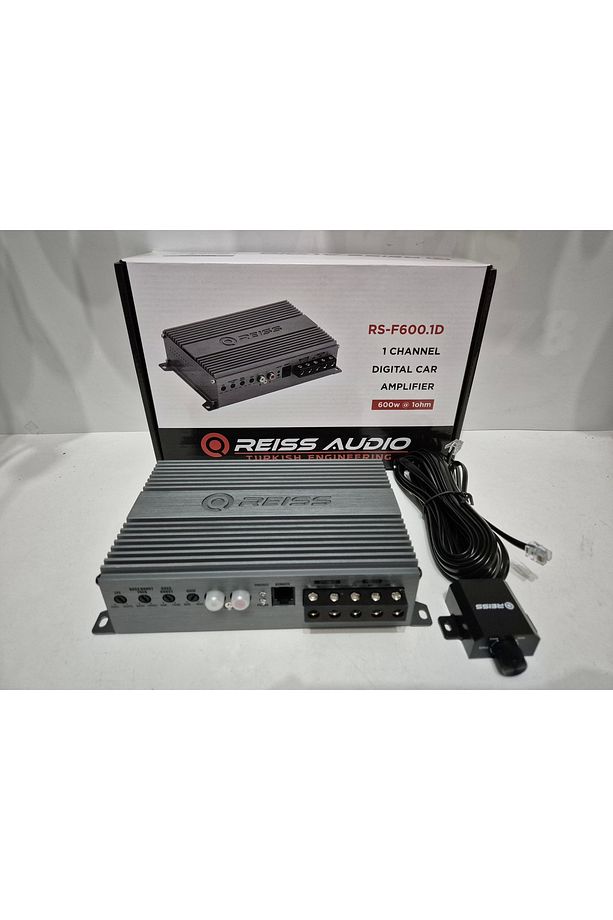 Mono Amfi – RS-F600.1D Bass Anfisi – Bass Kontrollü 600 RMS Mono Anfi - 1