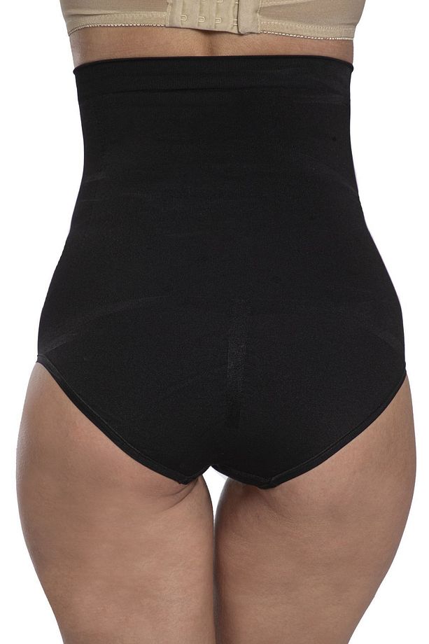 Meri Slip Yüksek Bel Korse Shapewear Push Up Etkili Göbek Alt Ve Üst Düzleştirici - 4
