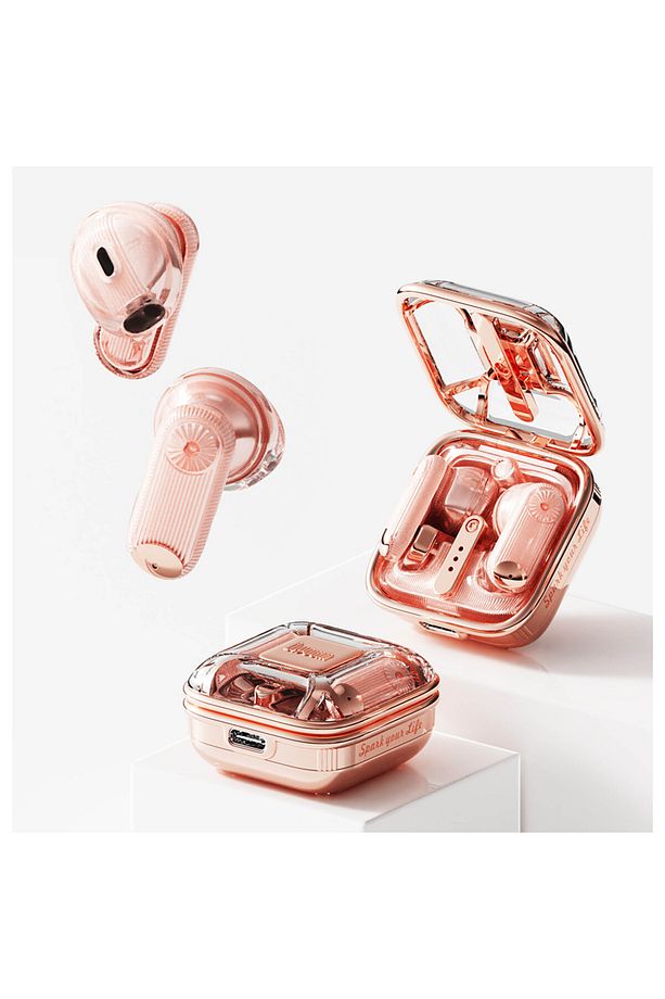 Lovelock Kayıt Özellikli Bluetooth Hoparlör Ve Spark Air Tws Kulaklık Hediye Seti - 6