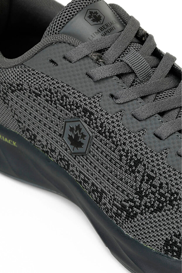 HEALER 4PR Koyu Gri Erkek Koşu Ayakkabısı - 7