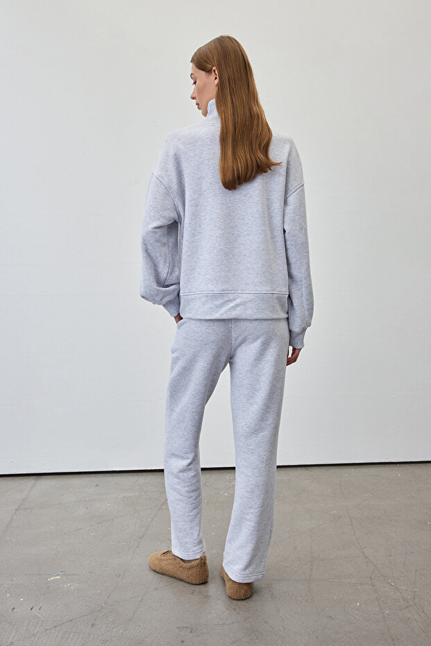 Pamuklu basic sweathirt - 6