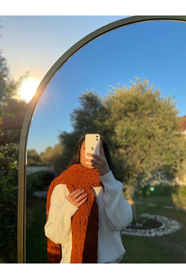 Puffy Kiremit Atkı - 1