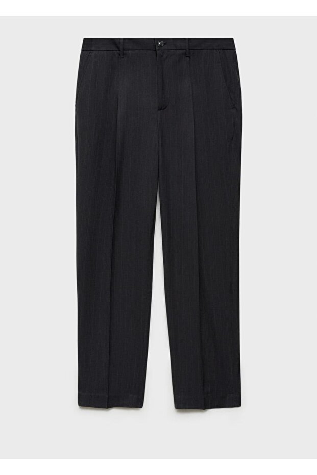 Regular kesim pensli pantolon - 3