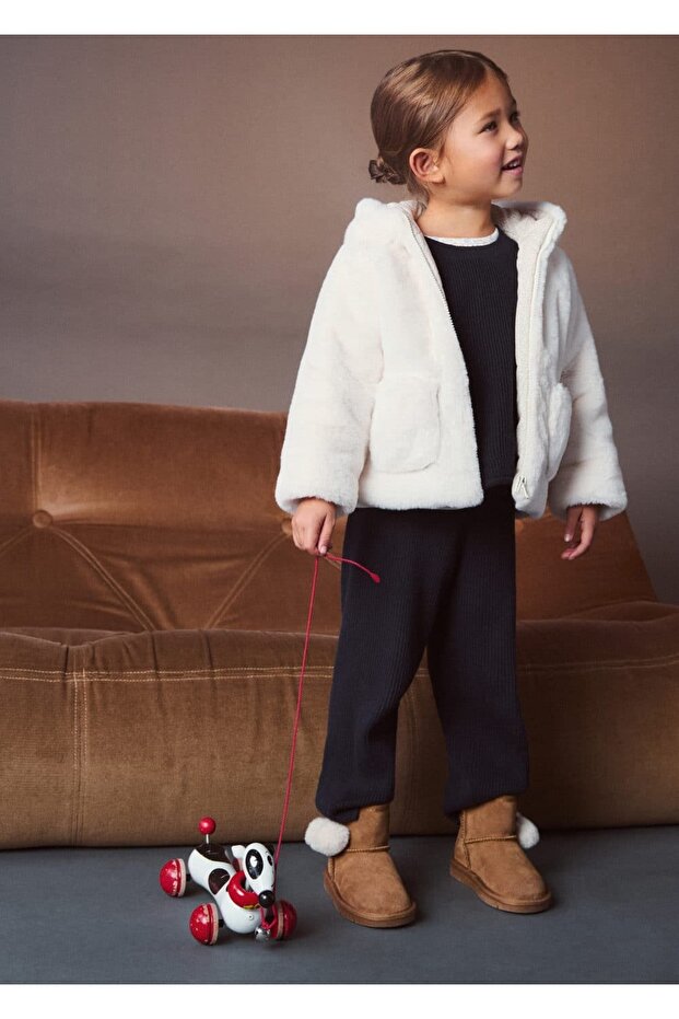 Lastikli pantolon - 7