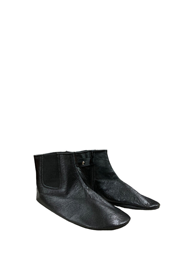 Goat Leather Socks with Black Lining and Elastic