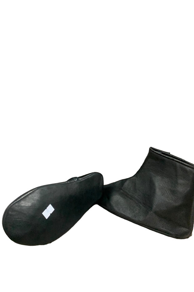 Rubberless Goat Leather Socks with Lining Inside - 3