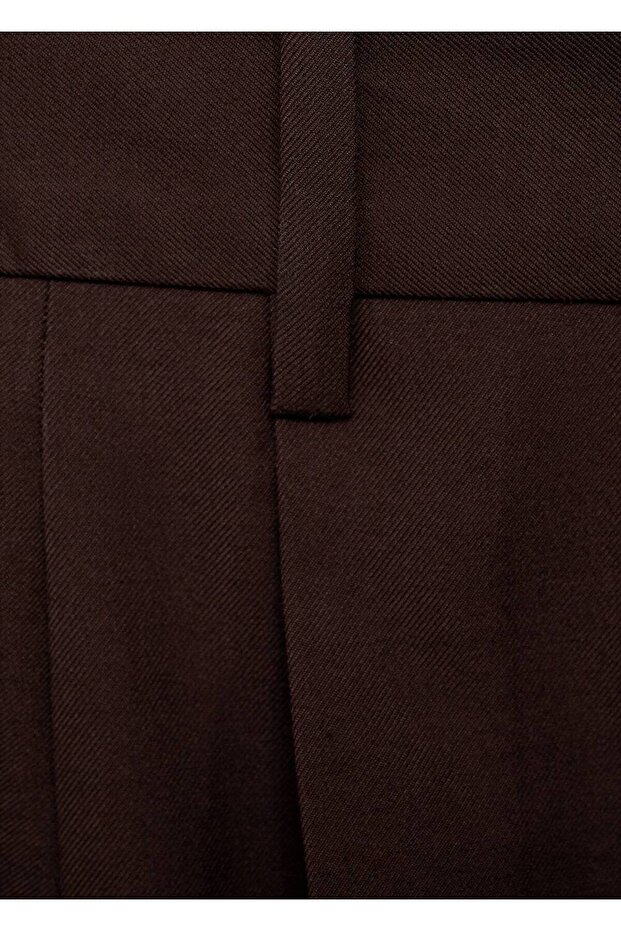 Regular kesim pensli pantolon - 7