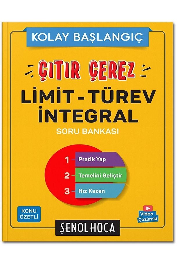 Kolay Başlangıç Çıtır Çerez Limit Türev Integral - 1