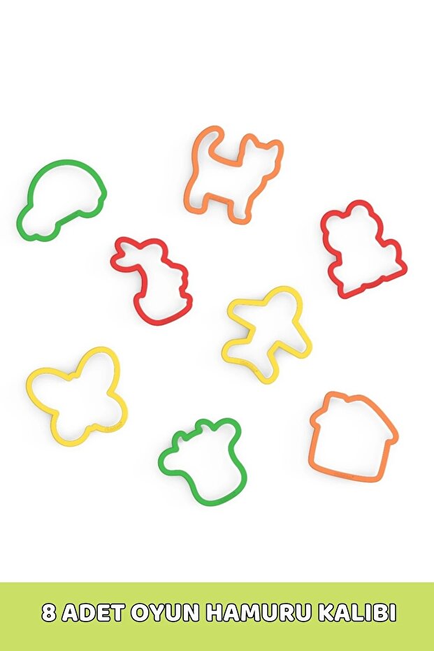 8'li Oyun Hamuru Kalıbı - 2