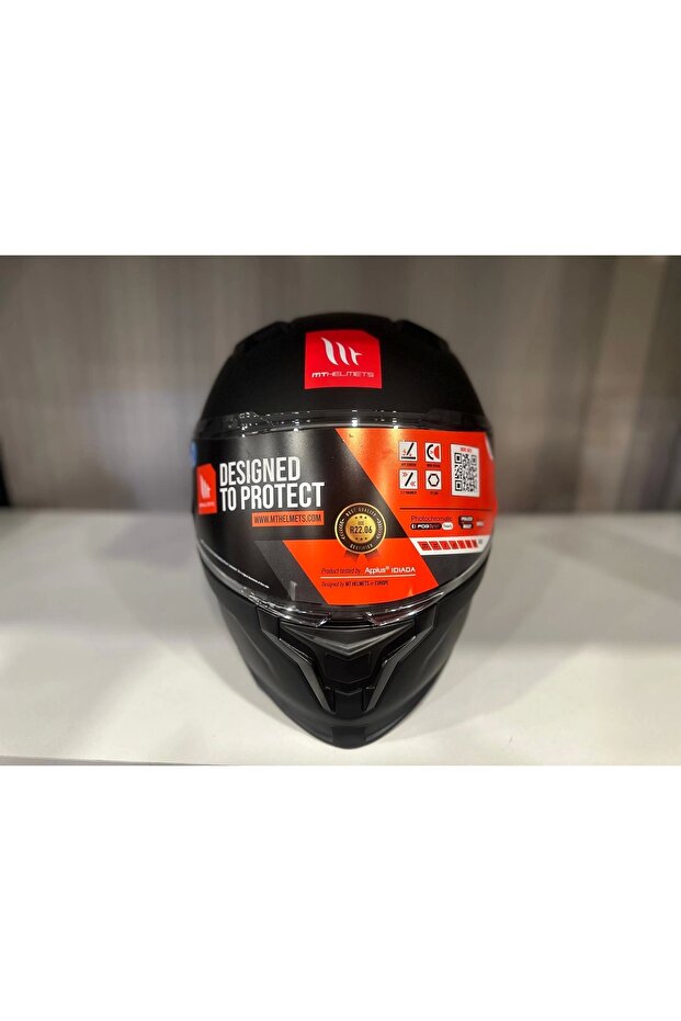 KASK MT BRAKER SV SOLİD A11 MAT SİYAH - 3