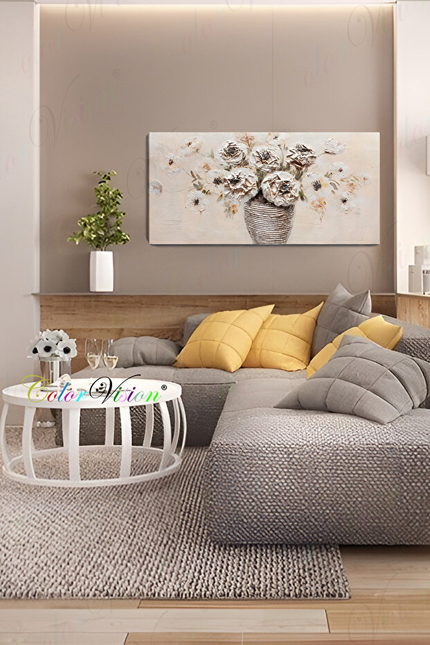 Vazo Kanvas Tablo - 1