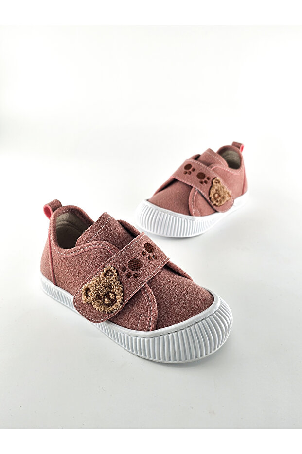 Ayıcık İşlemeli Unisex Spor Ayakkabı - 1