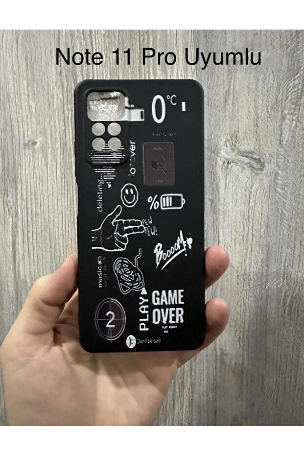 حافظة منقوشة متوافقة مع هاتف Xiaomi Note 11 Pro - 1