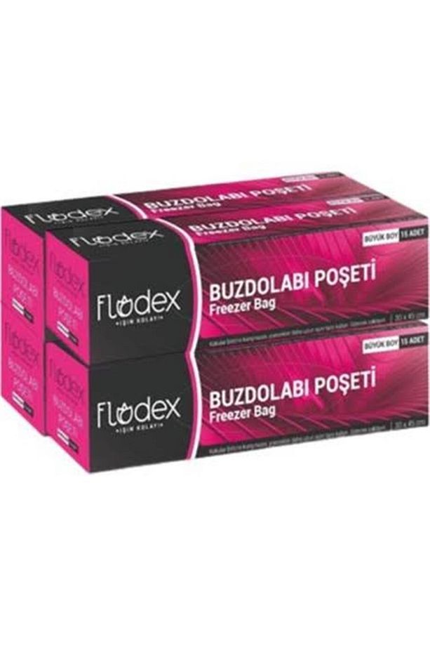 Buzdolabı Poşeti Büyük Boy 4 Al 3 Öde - 1
