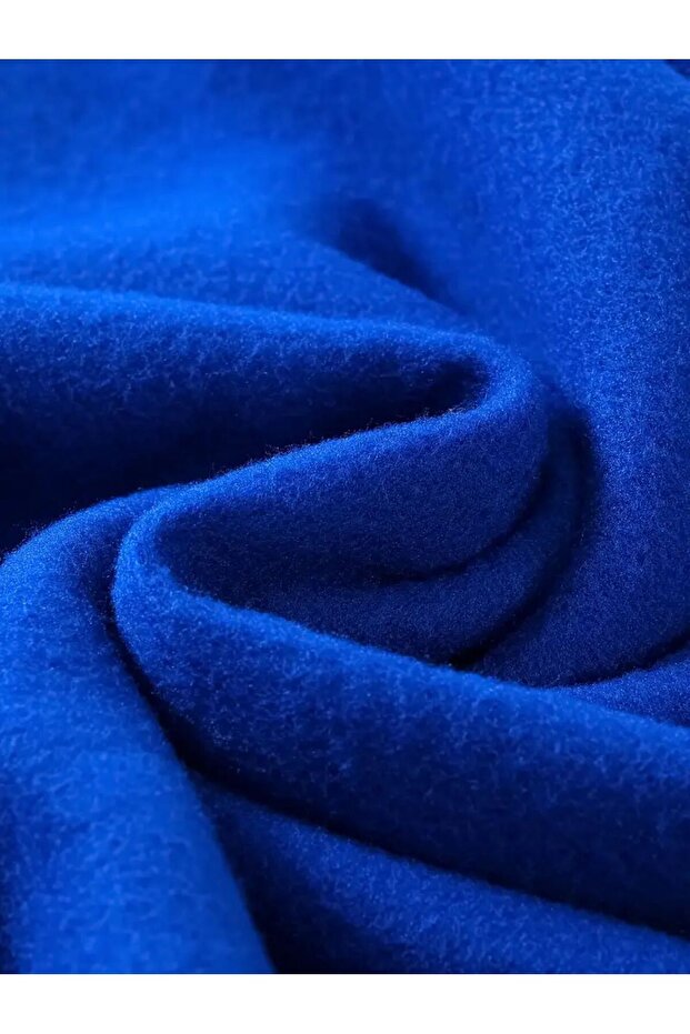 سويت شيرت أسود مطبوع كبير الحجم بخيطين - 4