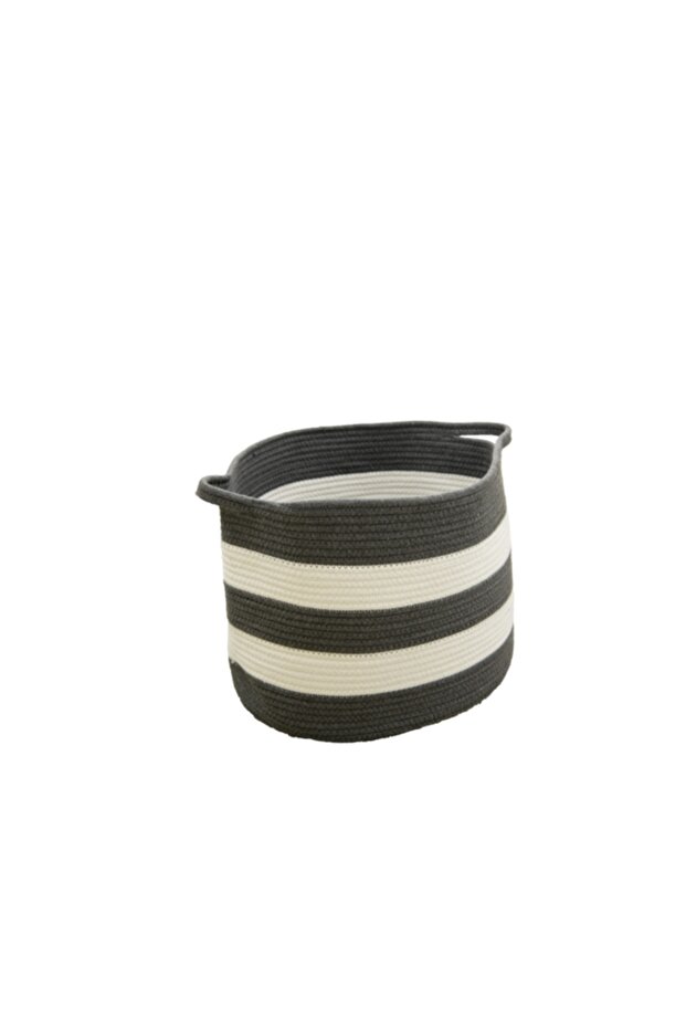Open Top Design Cotton Laundry Hamper with Handle