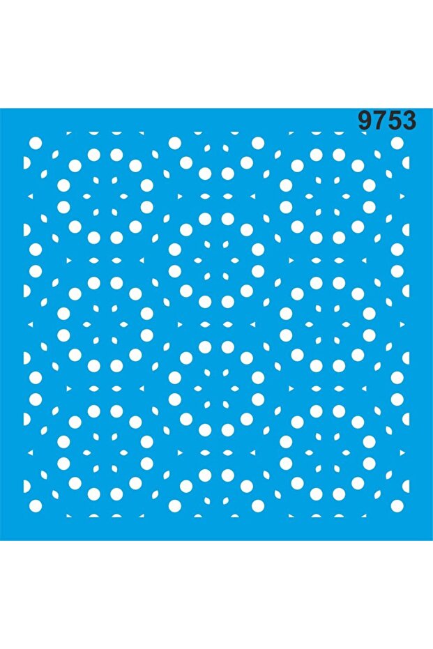 نمط هندسي - قالب رسم استنسل 30x30