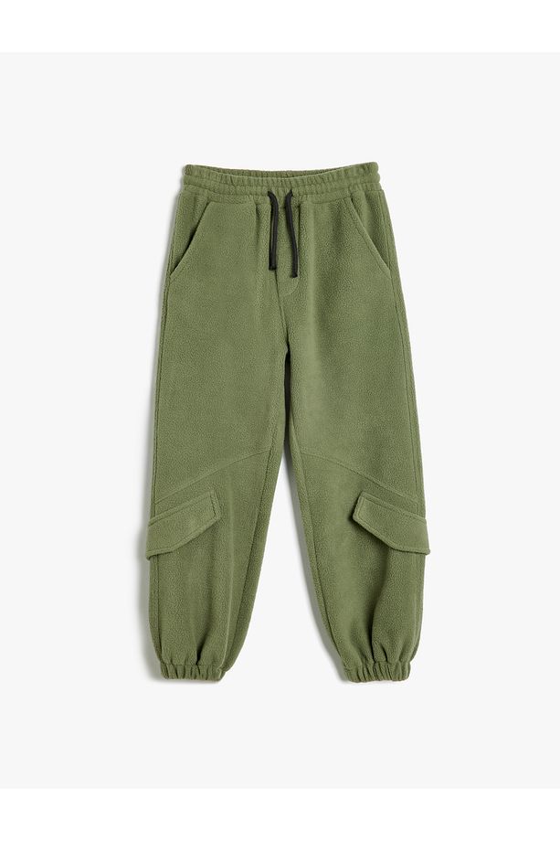 Polar Jogger Eşofman Altı Kapaklı Cep Detaylı Beli Lastikli - 2