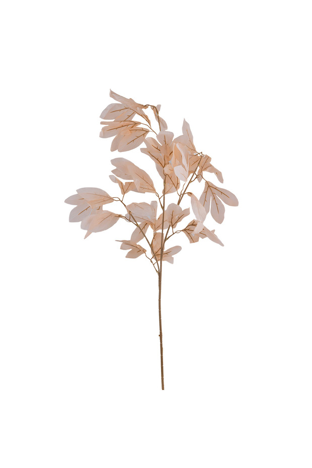 Yapay Rustik Yaprak Dal Somon 80 cm - 3