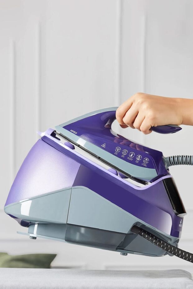 Vantuz Smart Touch Kazanlı Ütü Mor - 7