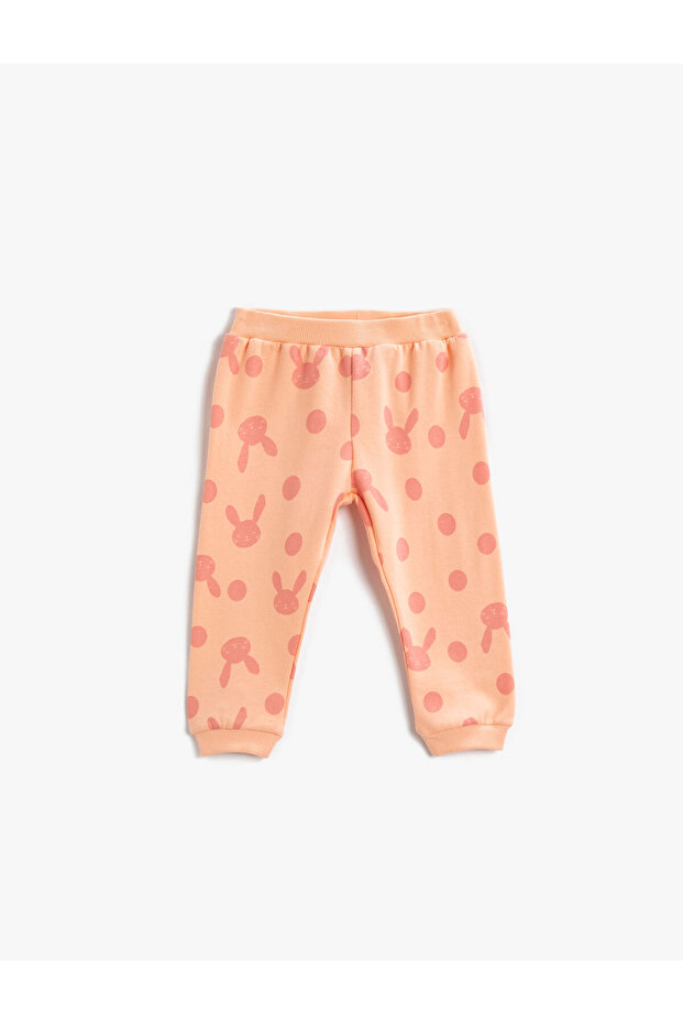 Jogger Sweatpants Printed Cotton