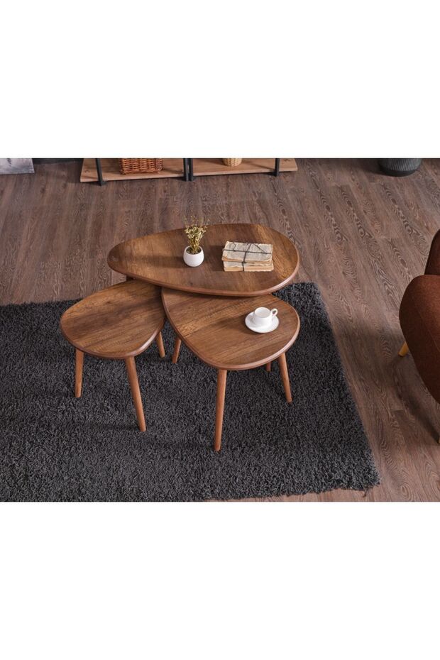 Mdf Alvin Zigon - Orta Sehpa 3'lü - 4