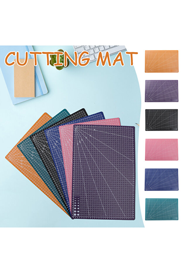 A3/A4 Cutting Mat Single Side Patchwork Cut Pad for Workbench Patchwork Sewing Manual DIY Knife E... - 2